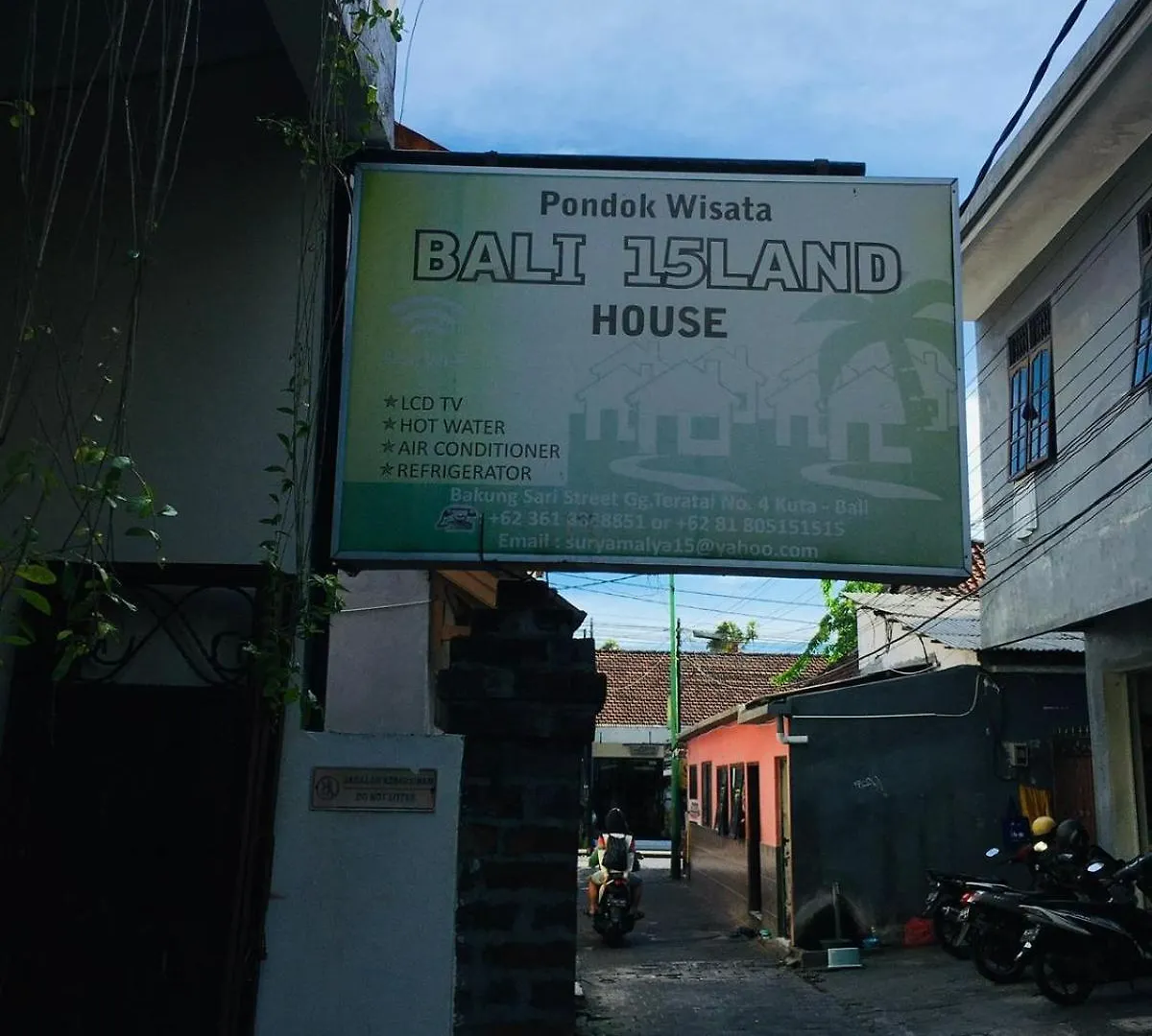 Bali 15 Land Guesthouse Kuta  0*, Kuta (Bali)